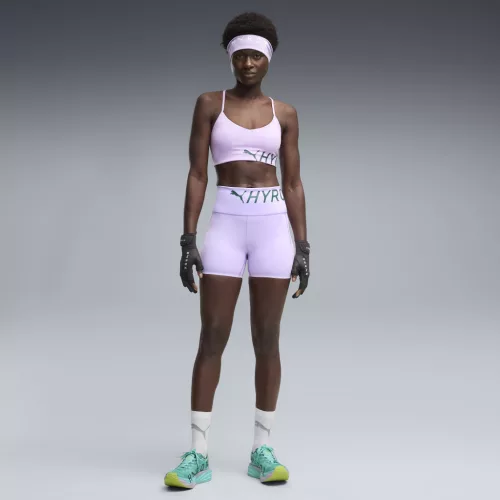 PUMA x HYROX PWRMODE női 4 hüvelykes rövid sportleggings – Light Lavender