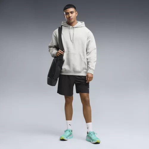PUMA x HYROX Heavyweight férfi kapucnis pulóver – Light Gray Heather
