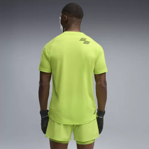 PUMA x HYROX PWRMODE férfi technikai póló – Sunny Lime