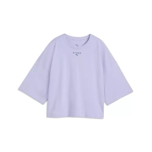 PUMA x HYROX Cropped Lifestyle női póló – Light Lavender