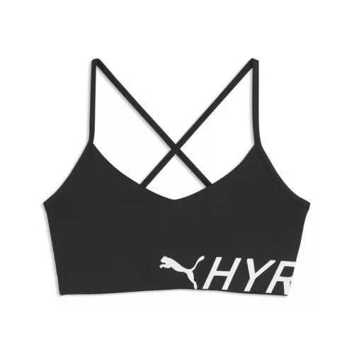 PUMA x HYROX Strappy PWRMODE női sportmelltartó – PUMA Black