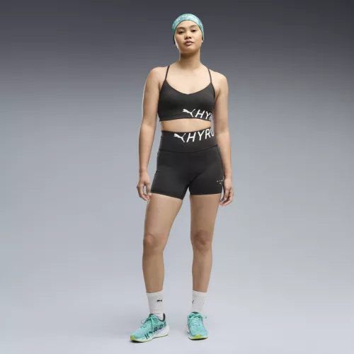 PUMA x HYROX Strappy PWRMODE női sportmelltartó – PUMA Black