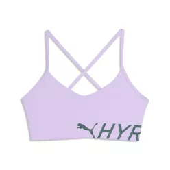   PUMA x HYROX Strappy PWRMODE női sportmelltartó – Light Lavender