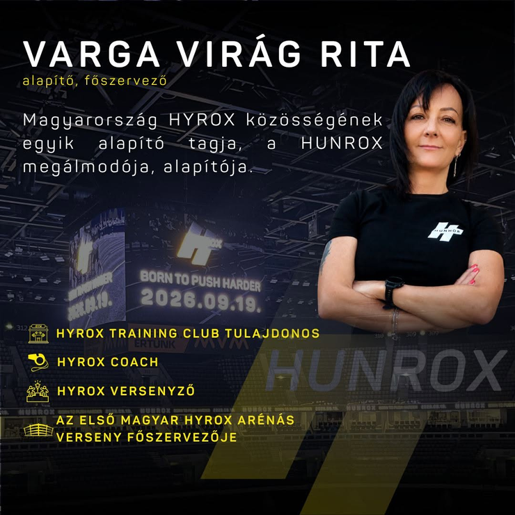A HUNROX szakmai motorja: Varga Virág Rita - Hitelesség, versenytapasztalat, közösségépítés